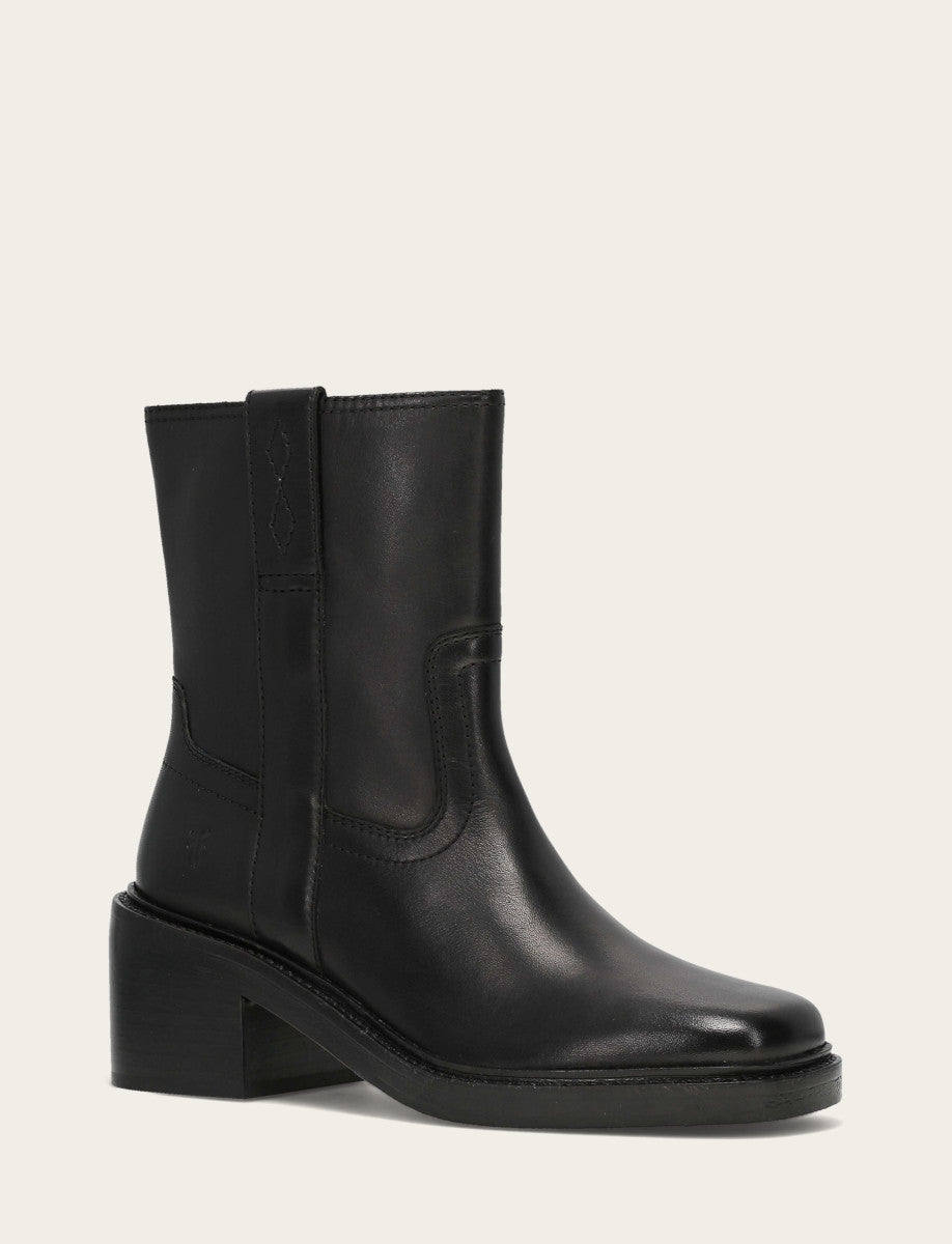 Frye Women's Black Kate Short Inside Zip Boot / Black