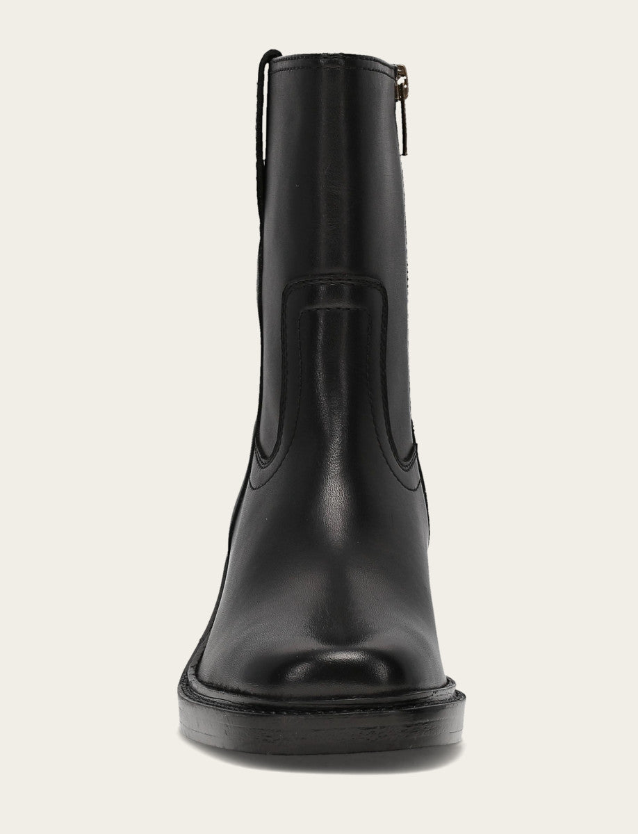 Frye Women's Black Kate Short Inside Zip Boot / Black