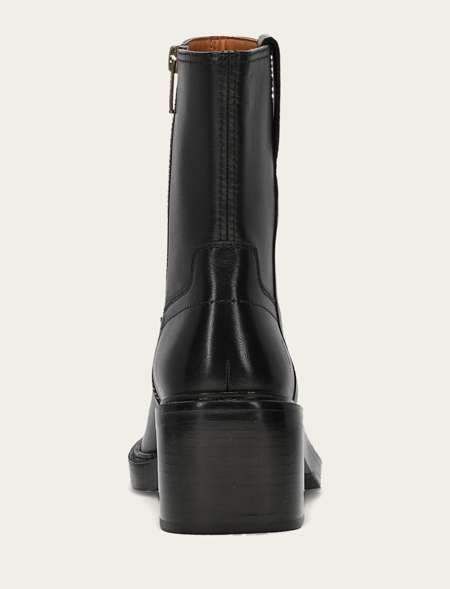 Frye Women's Black Kate Short Inside Zip Boot / Black