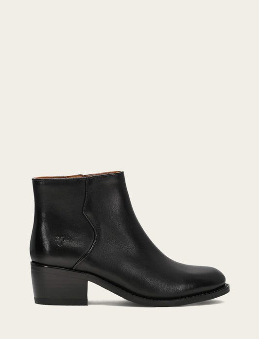 Frye Women's Black Carson 2 Piping Booties / Black