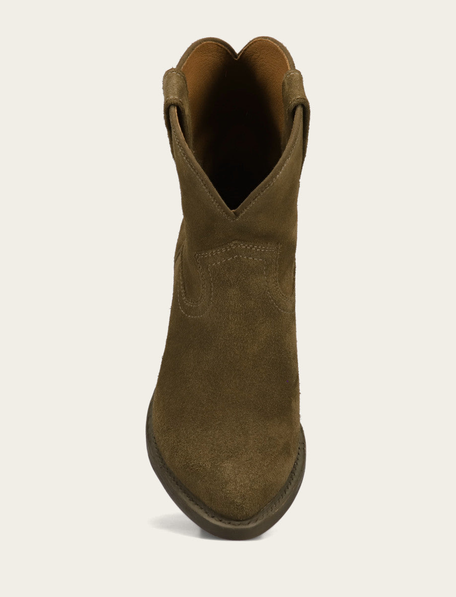 Frye Women's Moss Billy Short Booties / Moss