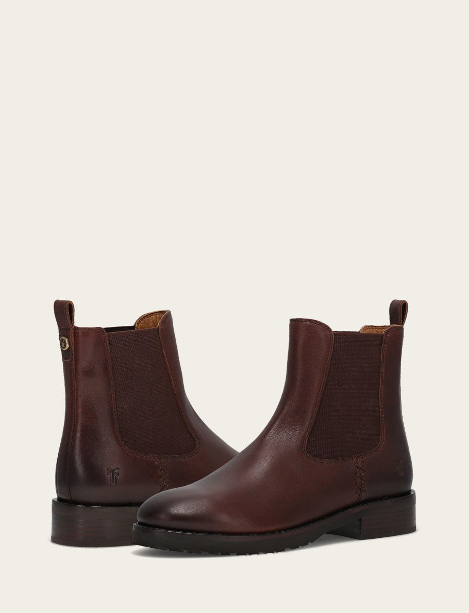 Frye Women's Brown Melissa Lug Chelsea Boot / Brown