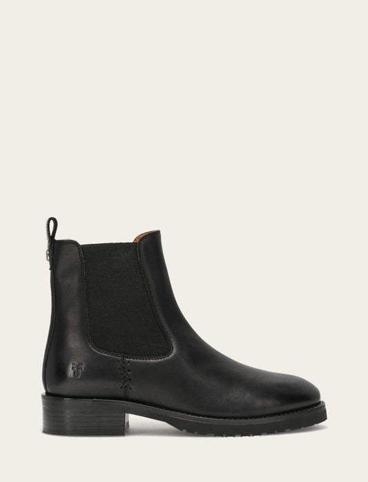 Frye Women's Black Melissa Lug Chelsea Boot / Black