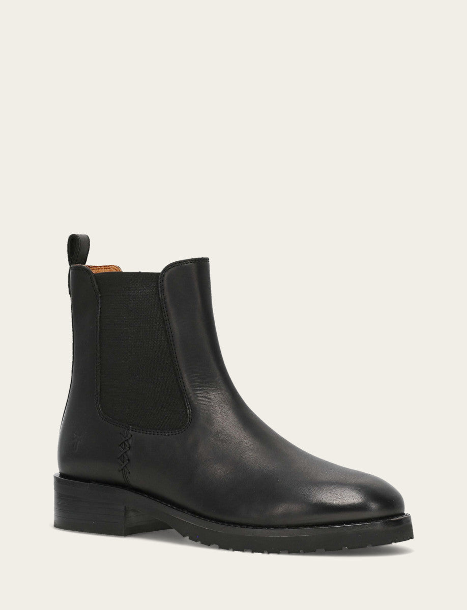 Frye Women's Black Melissa Lug Chelsea Boot / Black
