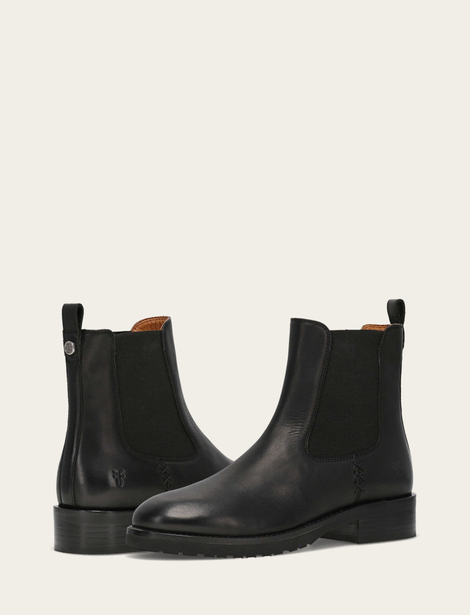 Frye Women's Black Melissa Lug Chelsea Boot / Black