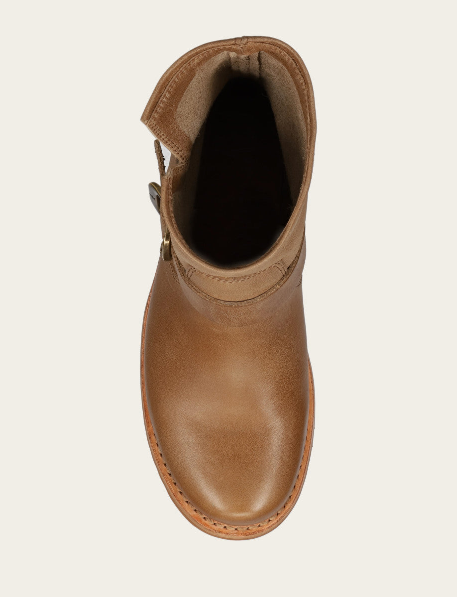 Frye Women's Beige Veronica Flex Booties / Beige