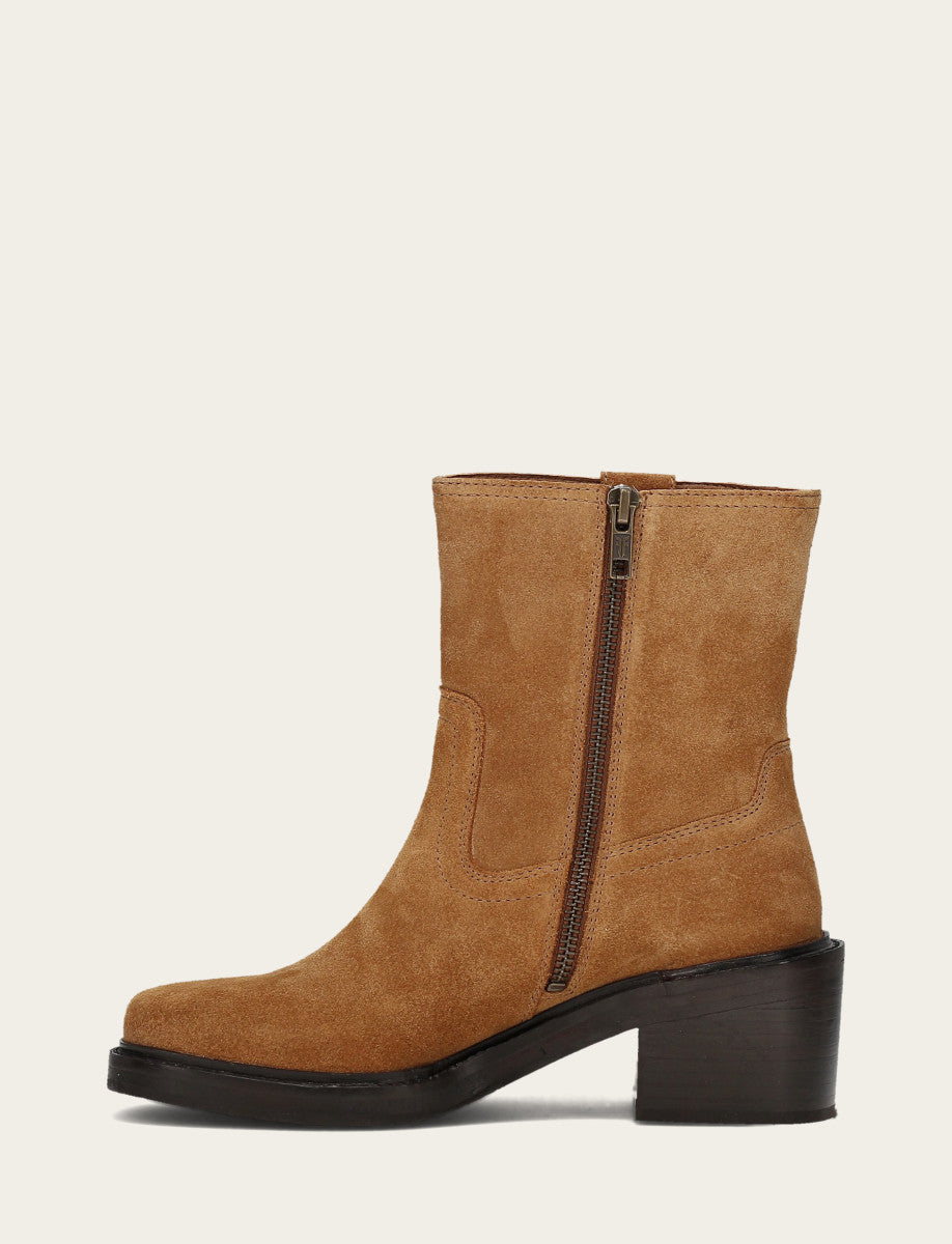 Frye Women's Toffee Kate Short Inside Zip Boot / Toffee