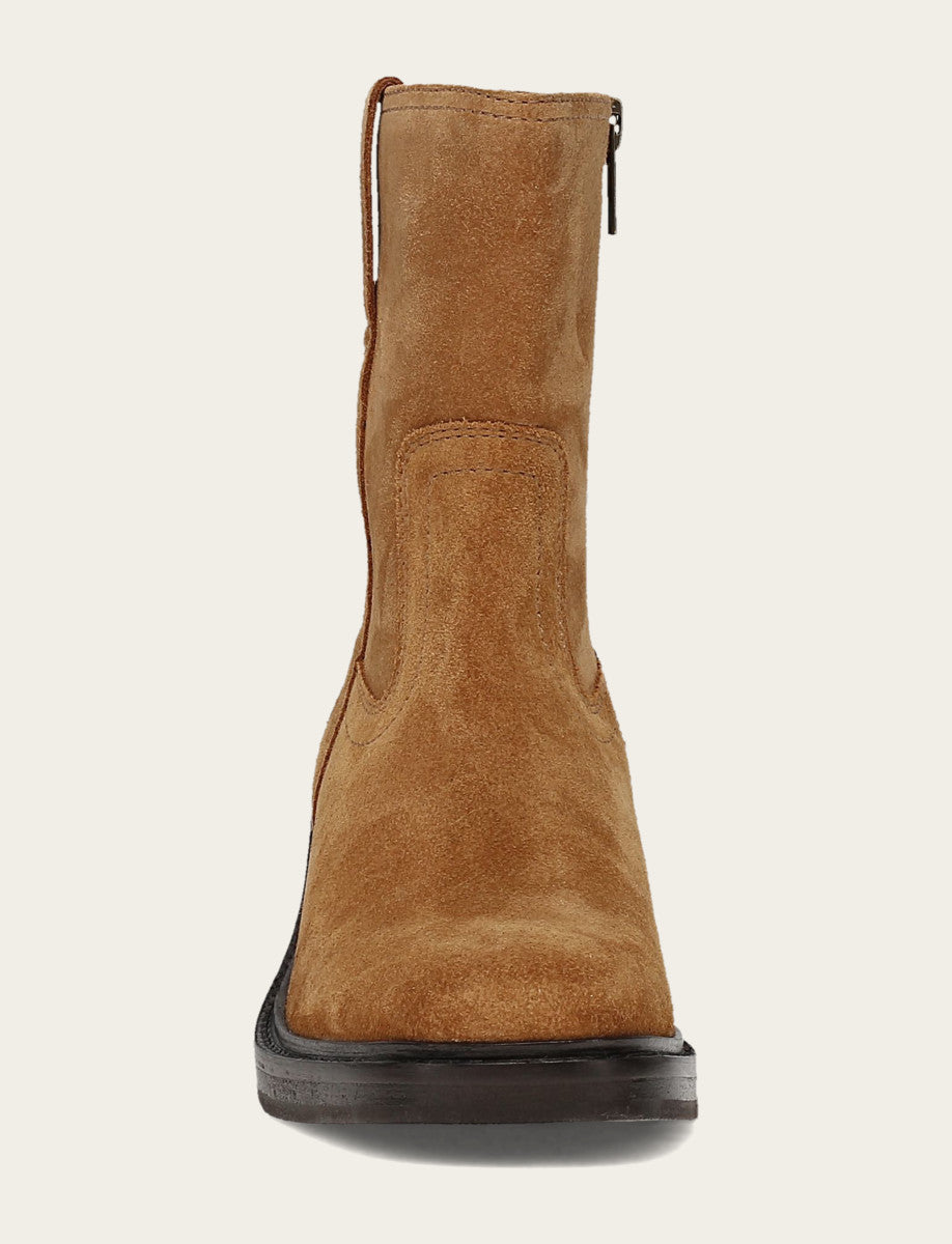 Frye Women's Toffee Kate Short Inside Zip Boot / Toffee