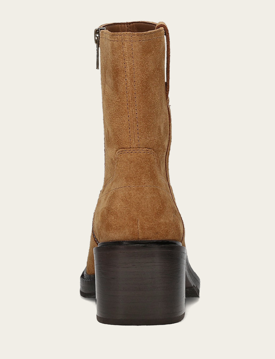 Frye Women's Toffee Kate Short Inside Zip Boot / Toffee