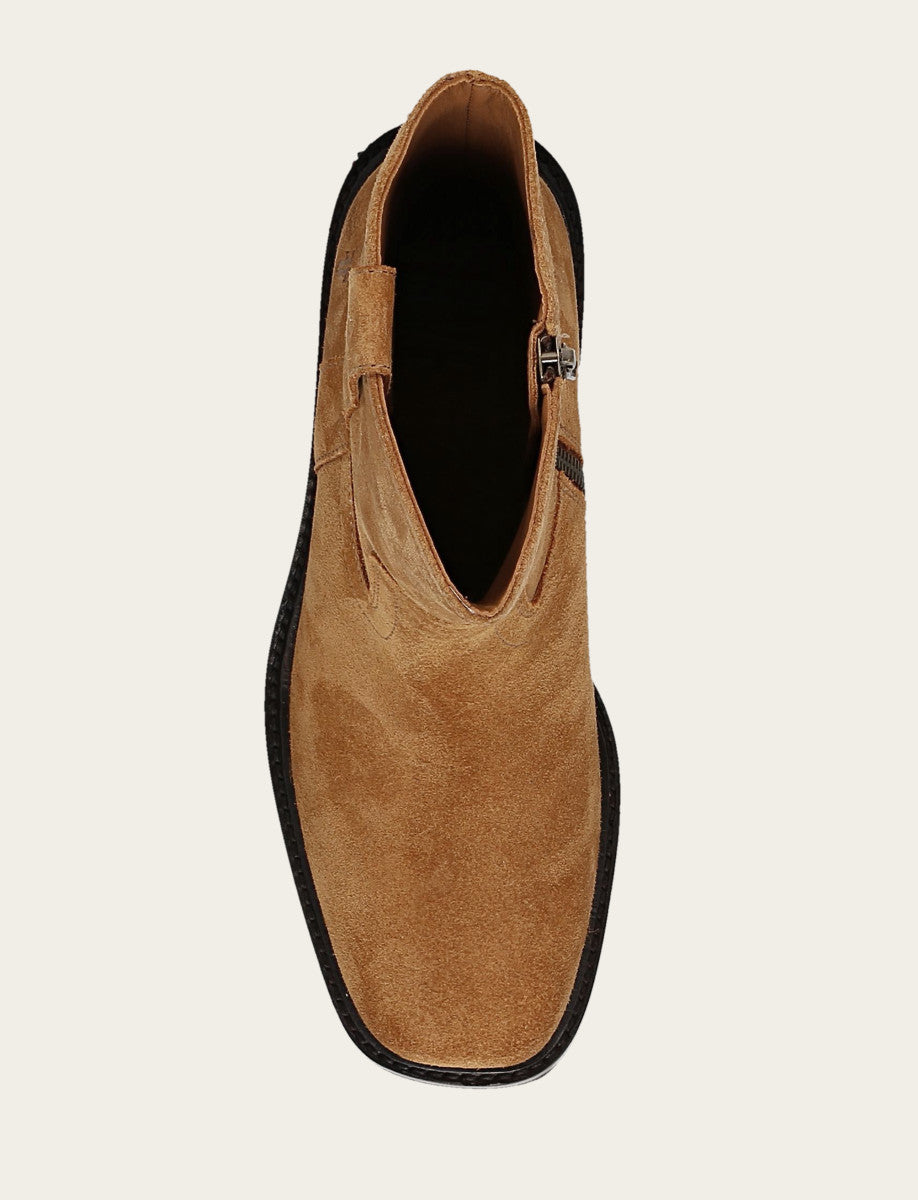 Frye Women's Toffee Kate Short Inside Zip Boot / Toffee