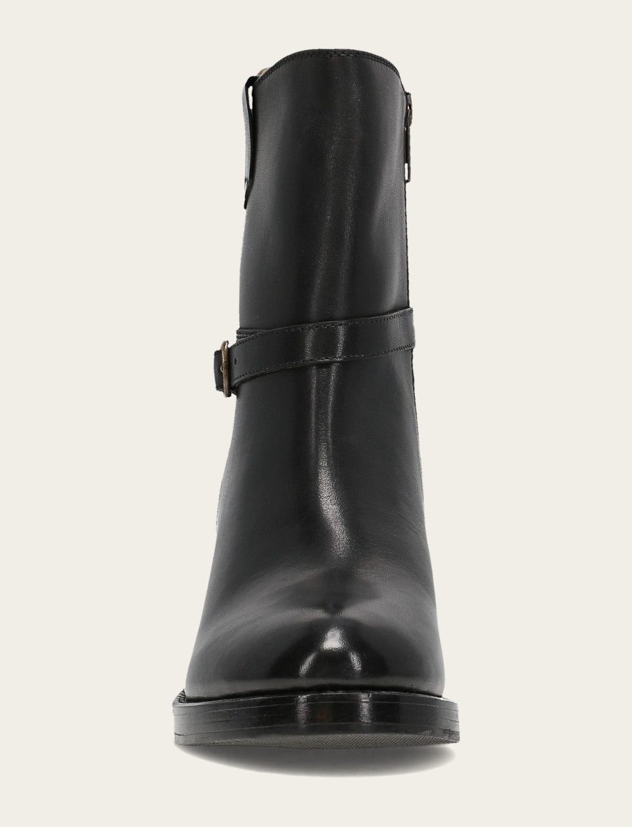 Frye Women's Black Rylee Belted Inside Zip Boot / Black