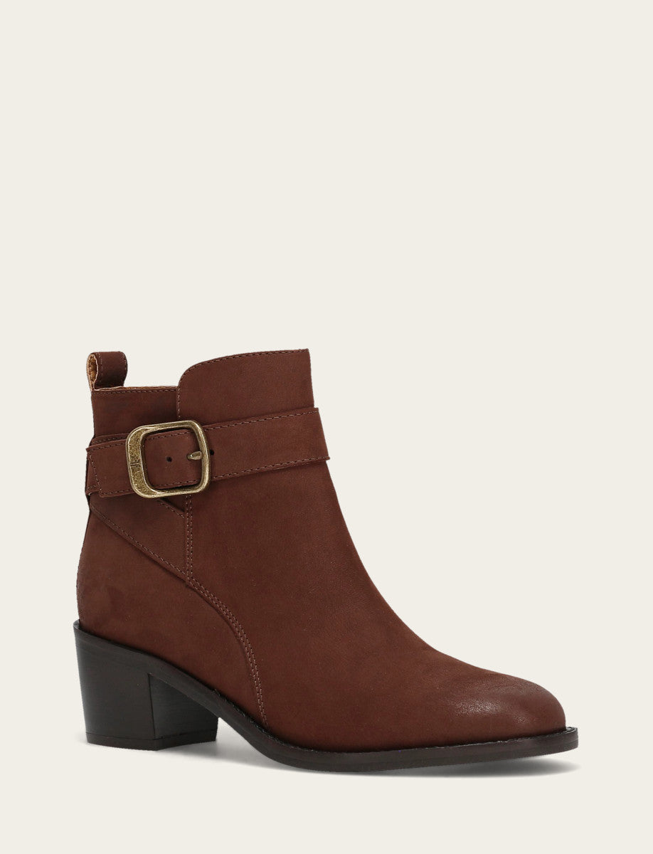 Frye Women's Brown Piper Booties / Brown