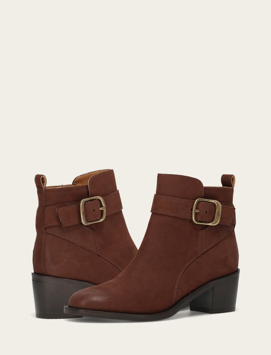 Frye Women's Brown Piper Booties / Brown