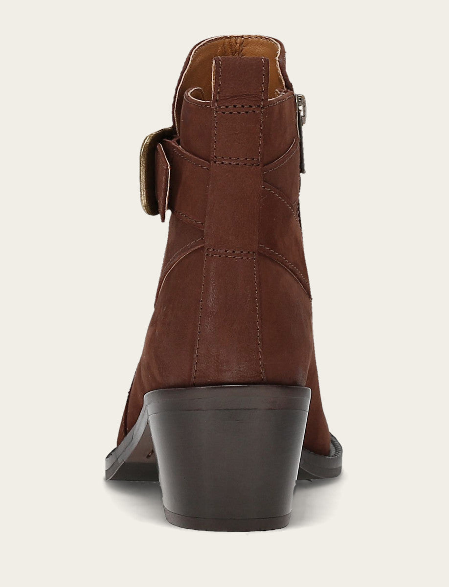 Frye Women's Brown Piper Booties / Brown