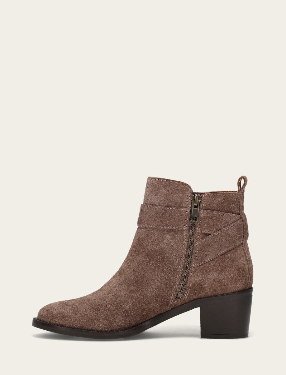Frye Women's Taupe Piper Booties / Taupe
