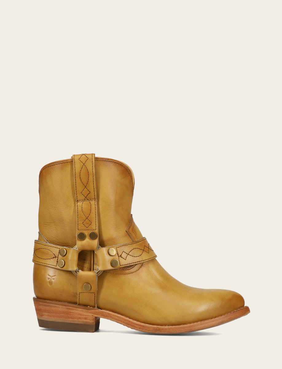 Frye Women's Banana Billy Short Harness Booties / Banana