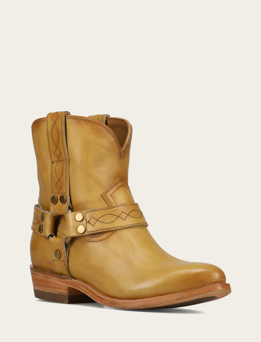 Frye Women's Banana Billy Short Harness Booties / Banana