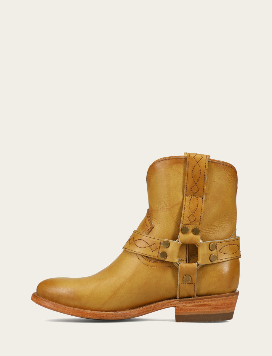Frye Women's Banana Billy Short Harness Booties / Banana