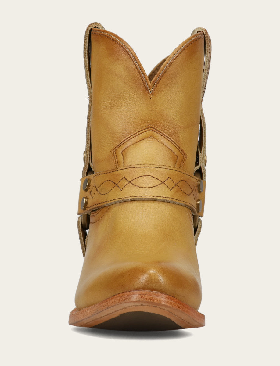 Frye Women's Banana Billy Short Harness Booties / Banana