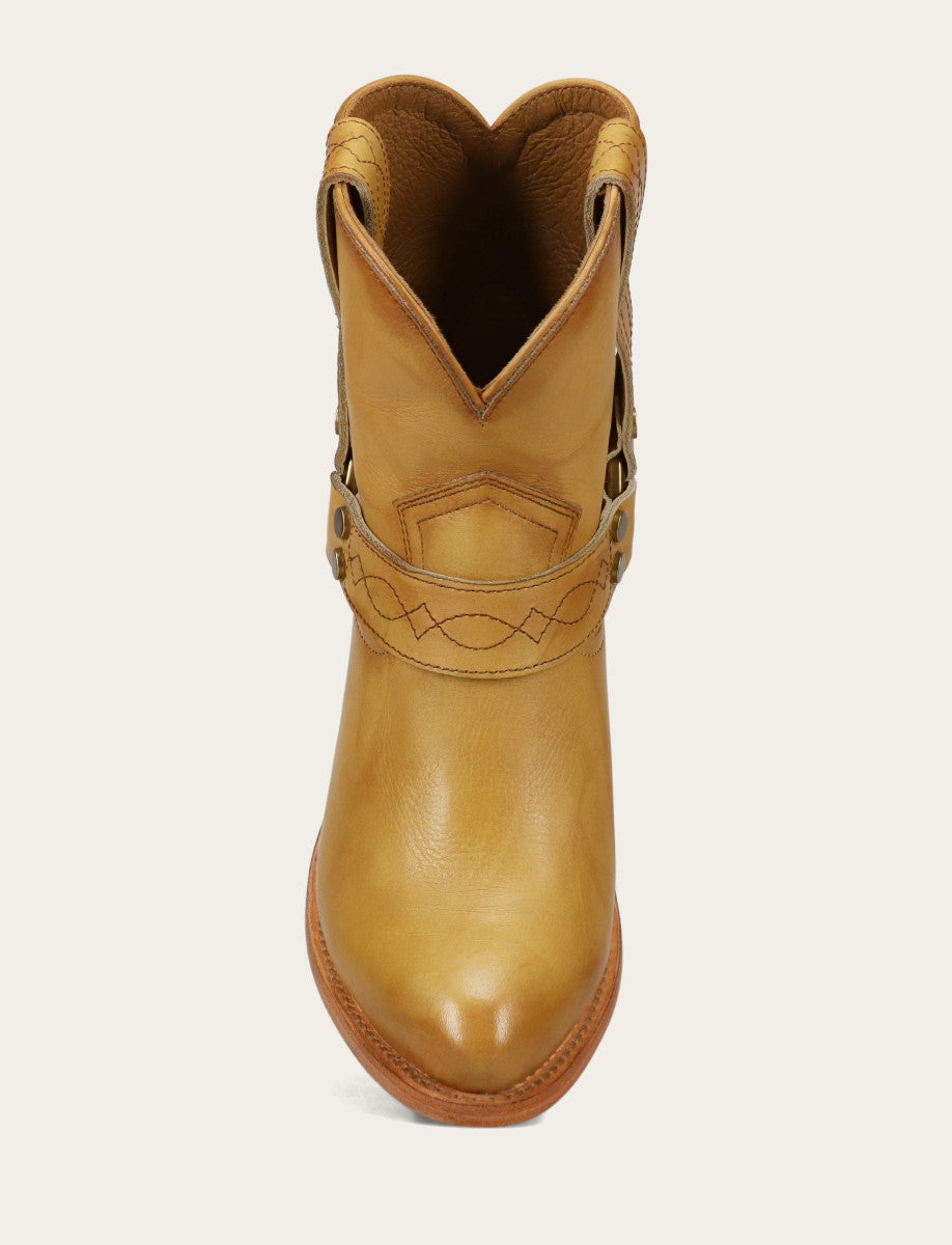 Frye Women's Banana Billy Short Harness Booties / Banana
