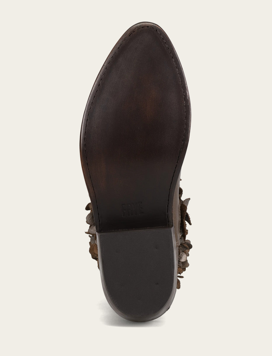 Frye Women's Metallic Stone Billy Flower Boot / Metallic Stone