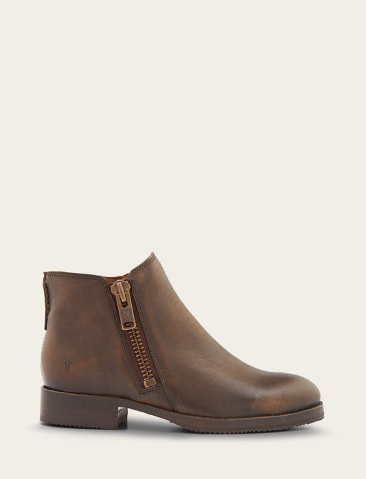 Frye Women's Dark Brown Madison Moto Shooties / Dark Brown