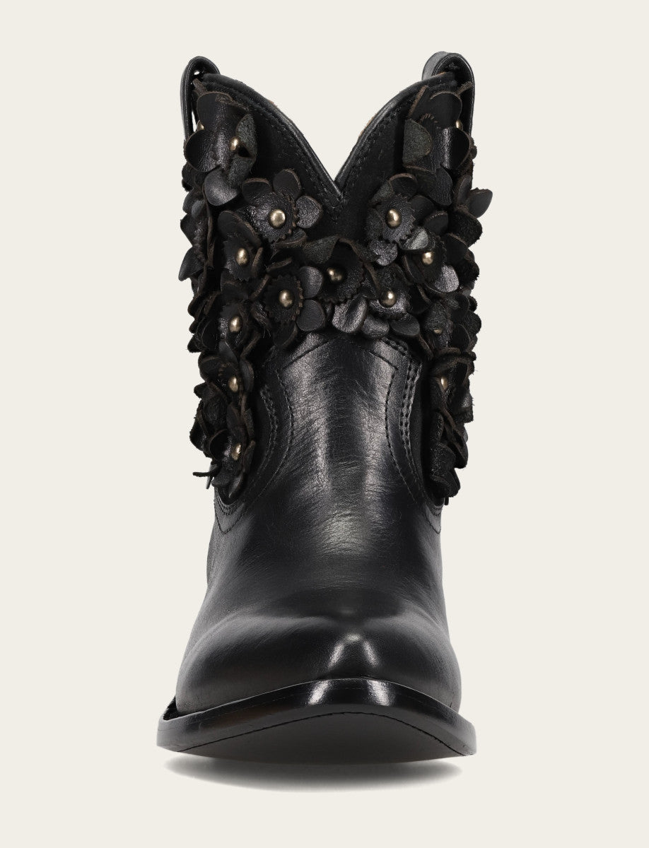 Frye Women's Black Billy Flower Boot / Black