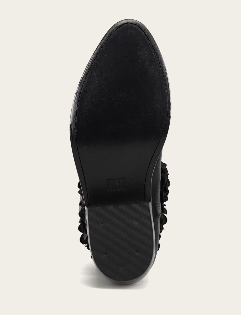 Frye Women's Black Billy Flower Boot / Black