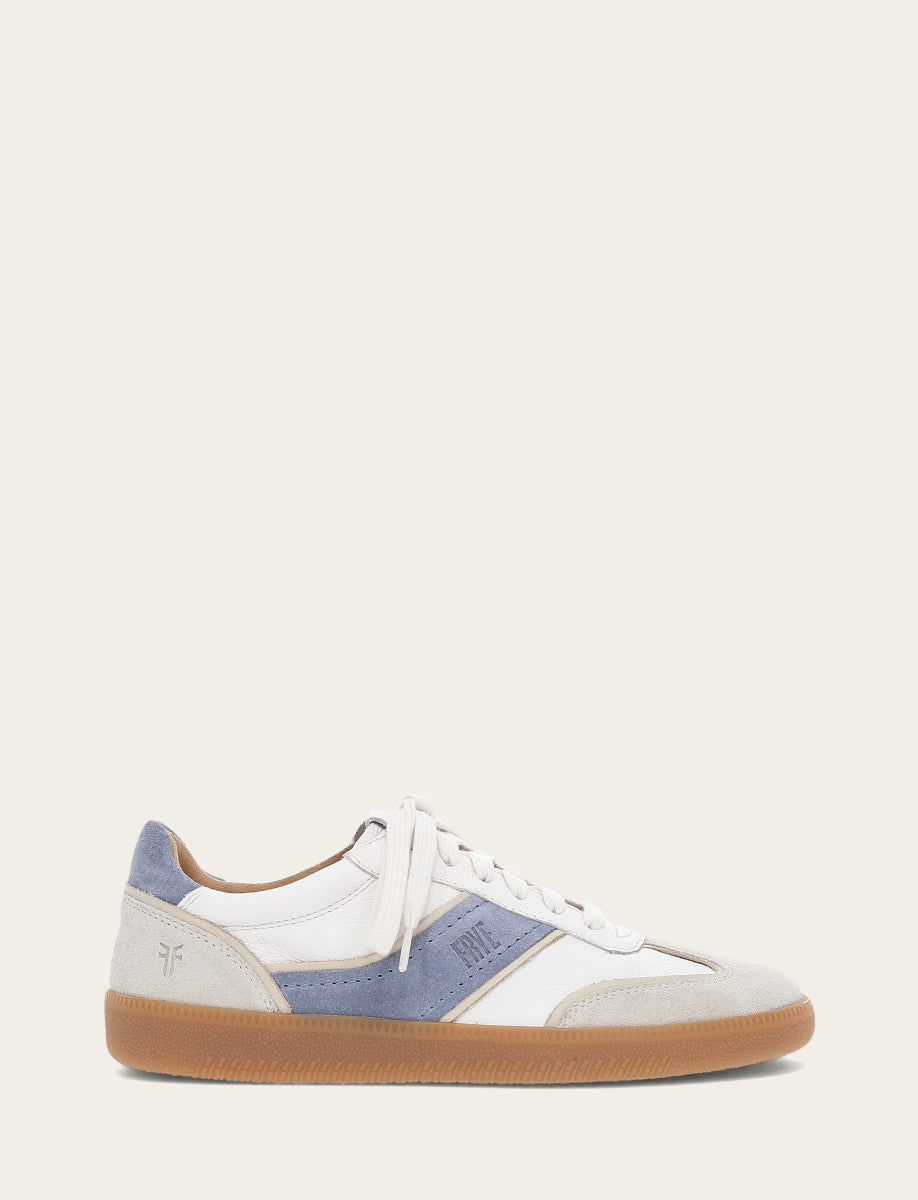 Frye Women's Ivory Azul Milly Low Lace Sneakers / Ivory Azul