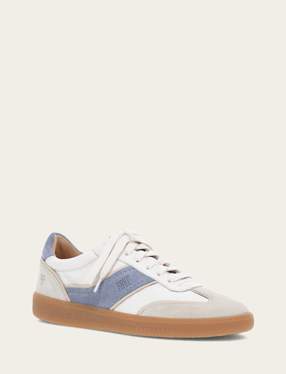 Frye Women's Ivory Azul Milly Low Lace Sneakers / Ivory Azul