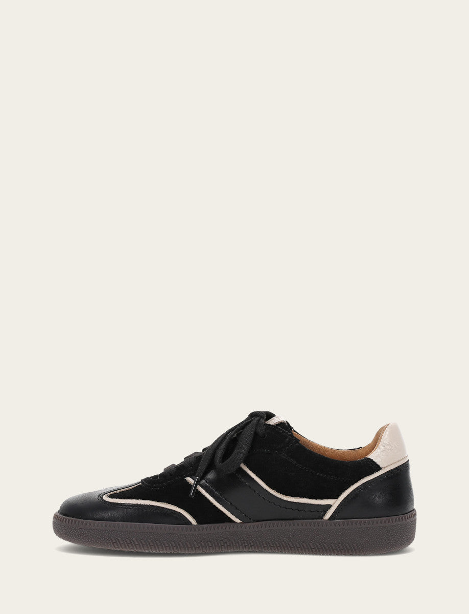 Frye Women's Black Milly Low Lace Sneakers / Black