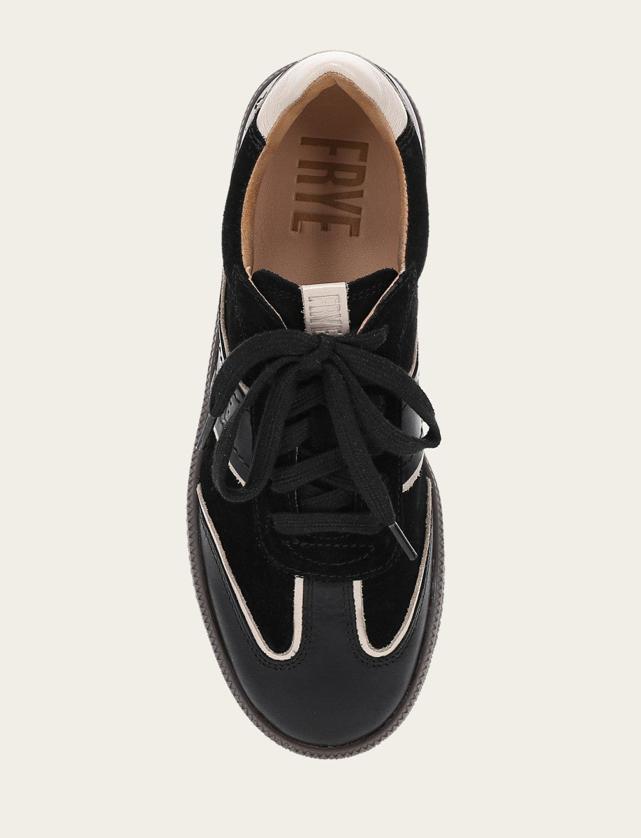 Frye Women's Black Milly Low Lace Sneakers / Black