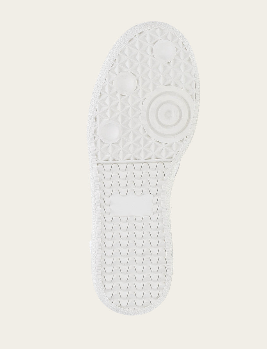 Frye Women's White Milly Low Lace Sneakers / White