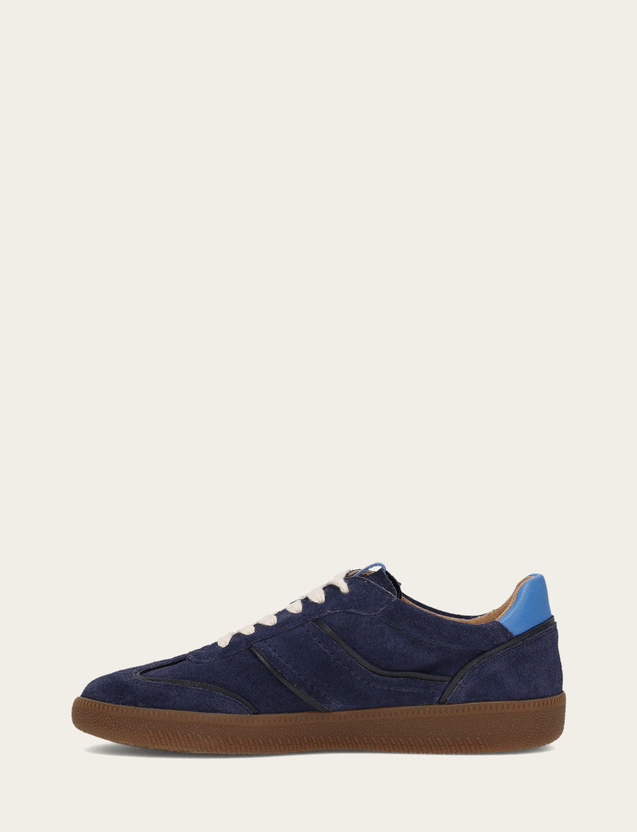 Frye Women's Ink/cobalt Milly Low Lace Sneaker / Ink/cobalt