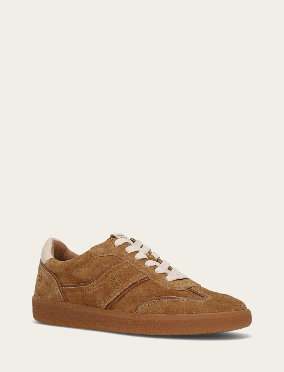 Frye Women's Toffee Milly Low Lace Sneaker / Toffee