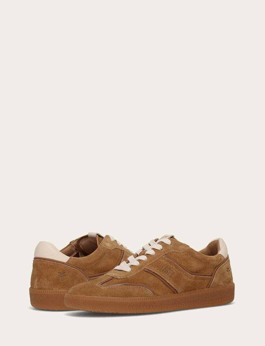 Frye Women's Toffee Milly Low Lace Sneaker / Toffee