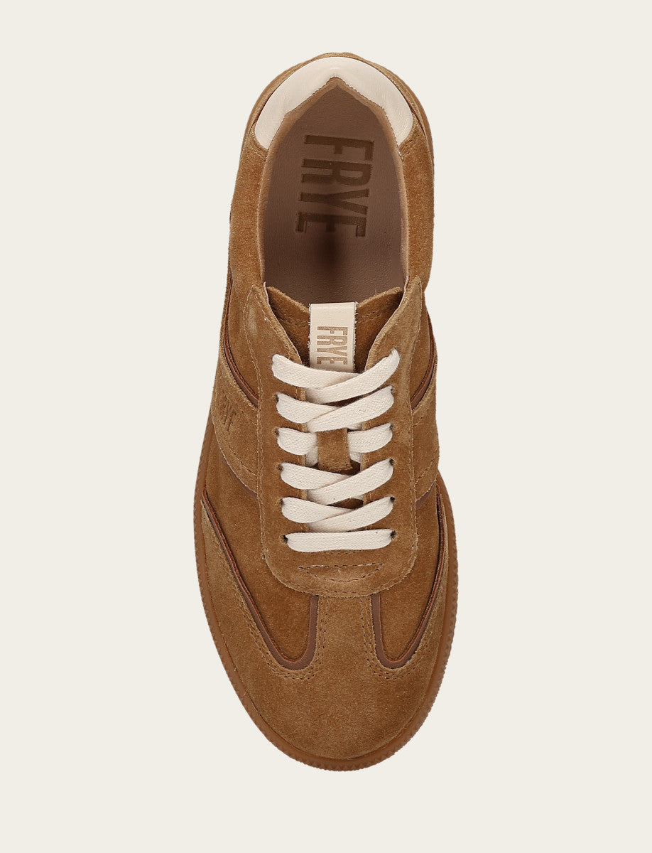 Frye Women's Toffee Milly Low Lace Sneaker / Toffee