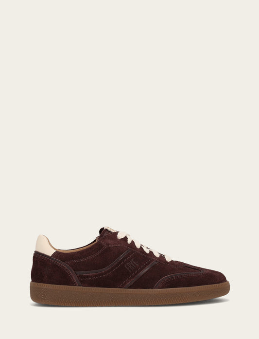Frye Women's Cherry Lacquer Milly Low Lace Sneaker / Cherry Lacquer