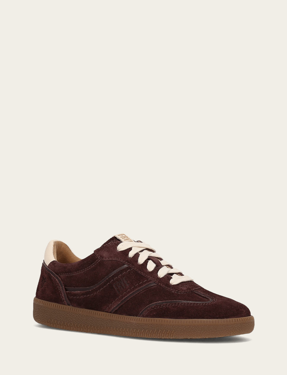 Frye Women's Cherry Lacquer Milly Low Lace Sneaker / Cherry Lacquer