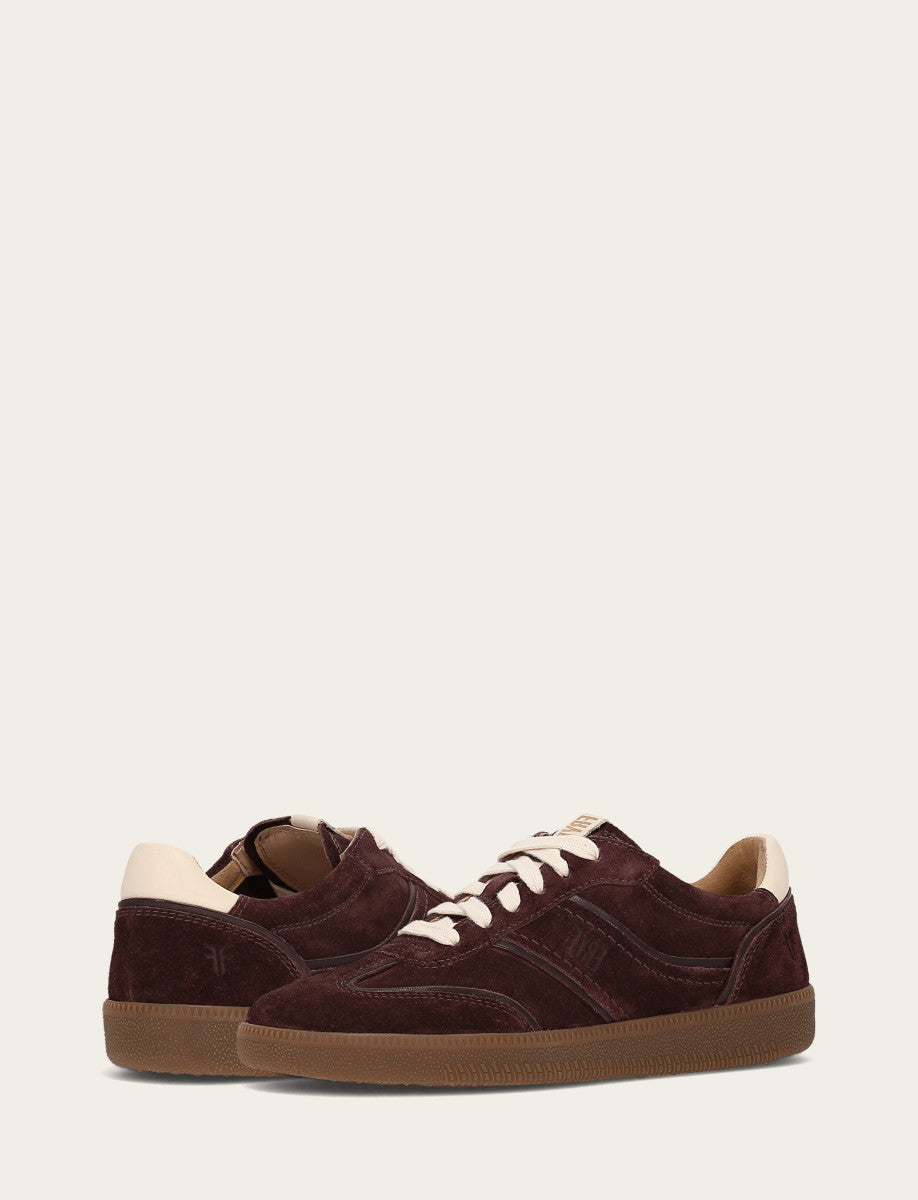 Frye Women's Cherry Lacquer Milly Low Lace Sneaker / Cherry Lacquer