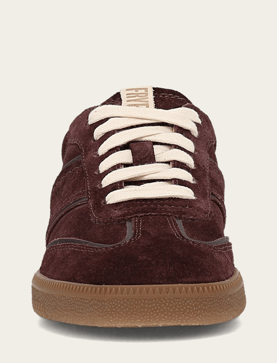 Frye Women's Cherry Lacquer Milly Low Lace Sneaker / Cherry Lacquer