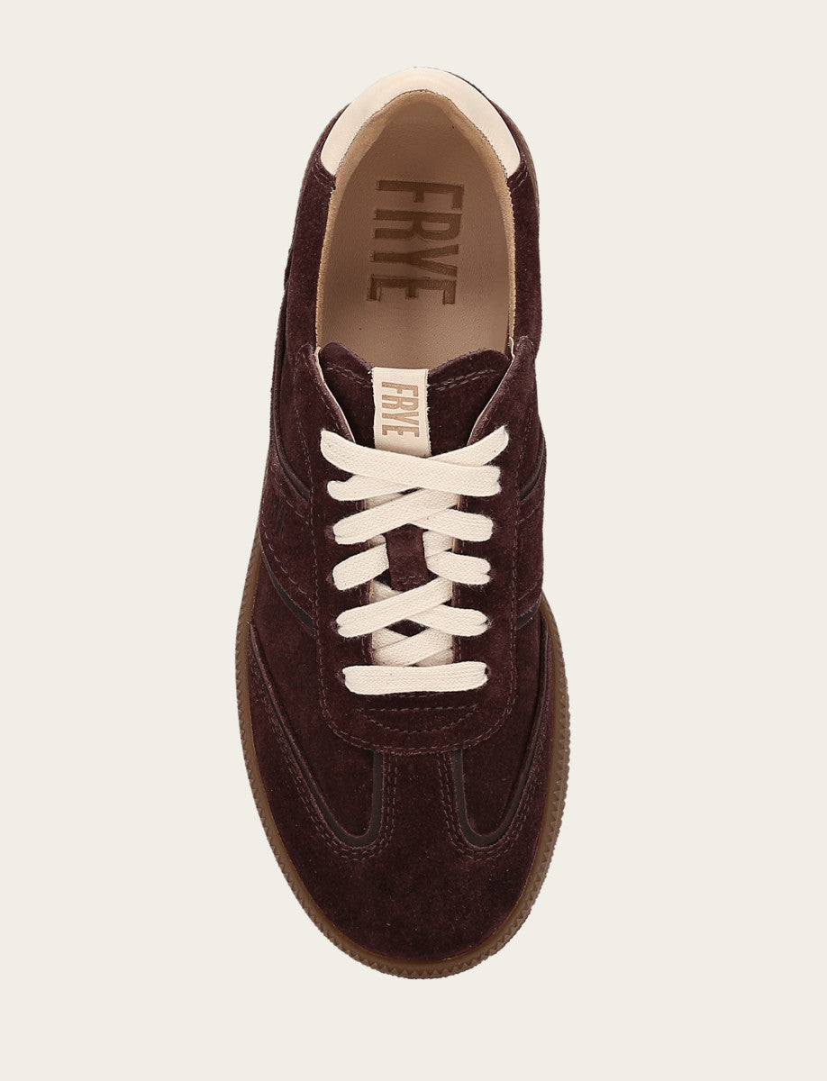 Frye Women's Cherry Lacquer Milly Low Lace Sneaker / Cherry Lacquer