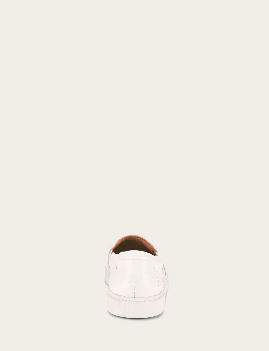 Frye Women's White Ivy Slip On Sneakers / White
