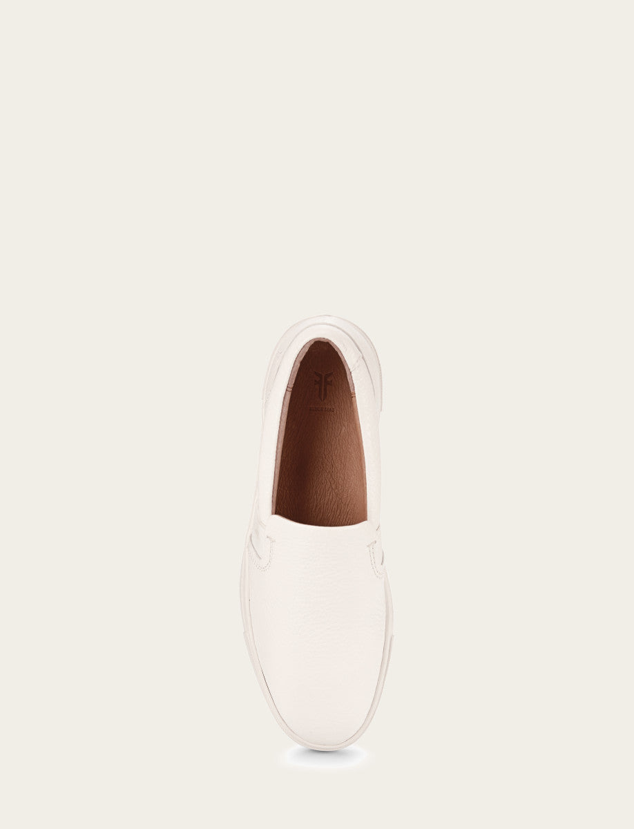 Frye Women's White Ivy Slip On Sneakers / White