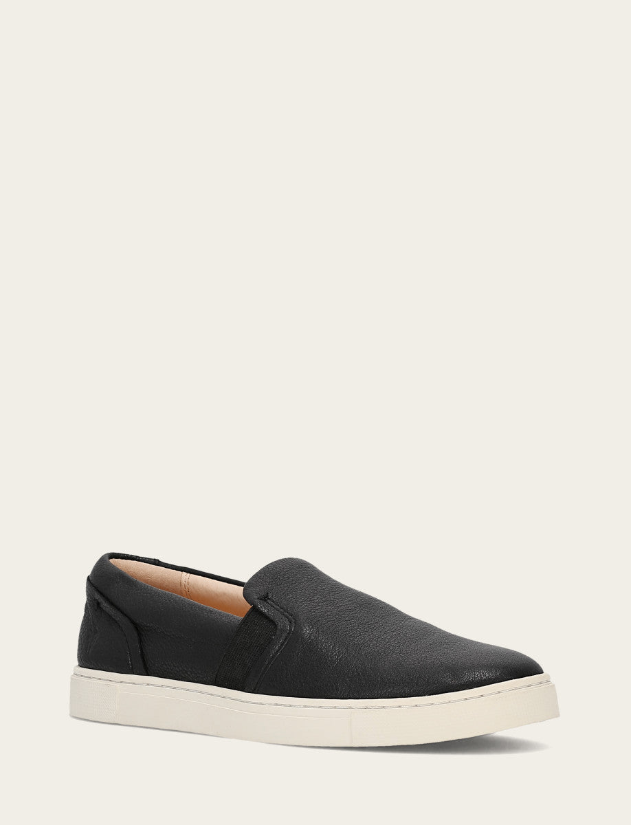Frye Women's Black Ivy Slip On Sneakers / Black
