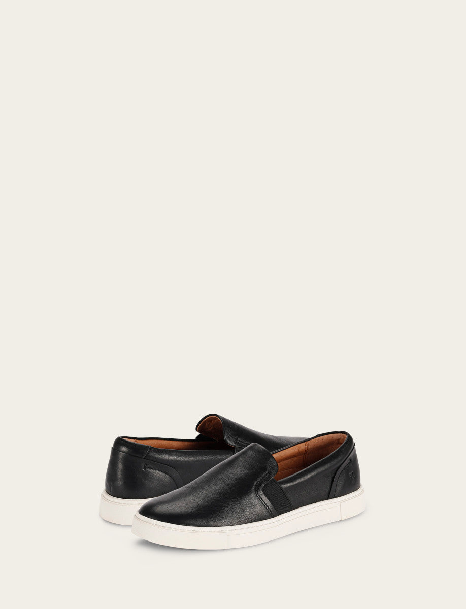 Frye Women's Black Ivy Slip On Sneakers / Black