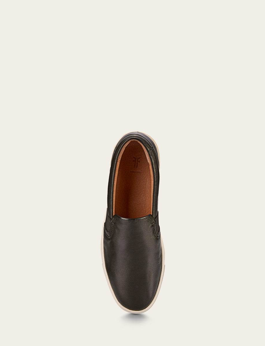 Frye Women's Black Ivy Slip On Sneakers / Black