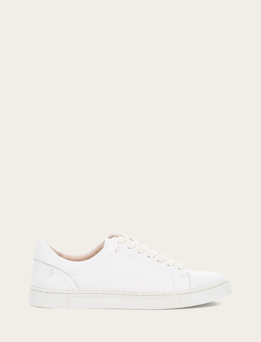 Frye Women's White Ivy Low Lace Sneakers / White