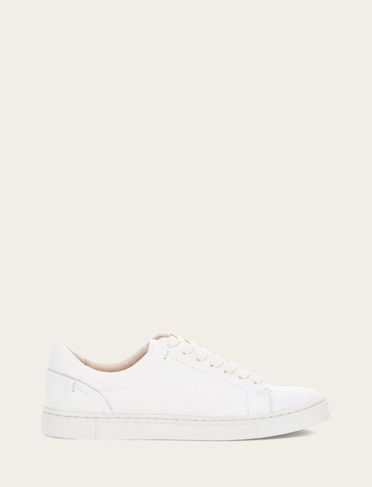 Frye Women's White Ivy Low Lace Sneakers / White