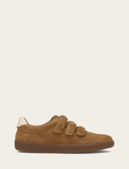 Frye Women's Barley Milly 3 Strap Sneaker / Barley